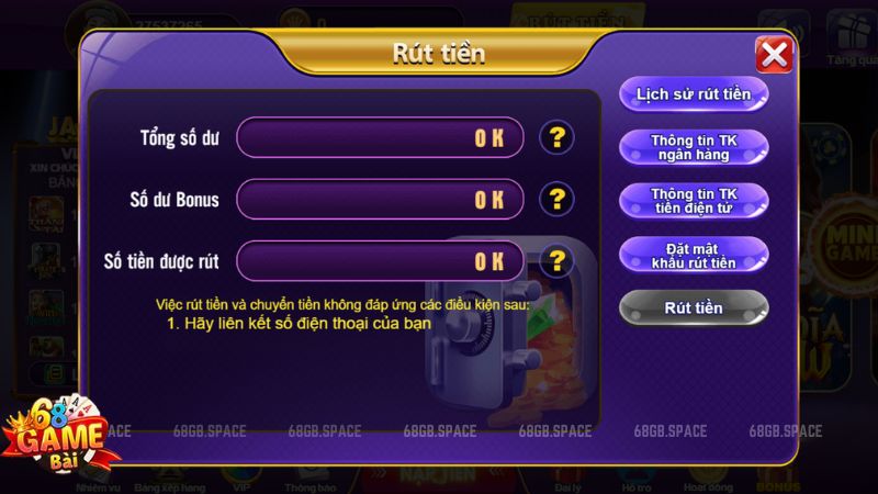 Chiến thuật quản lý vốn thông minh tại 68 Game Bài 3 Rút tiền 68 game bài